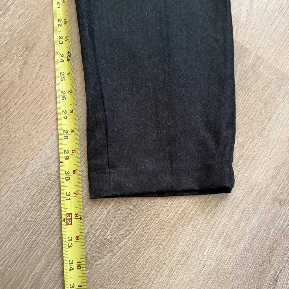 Banana Republic Tapered Fit Pants 38x32 Vitale Barberis Canonico Flannel‎ 120s